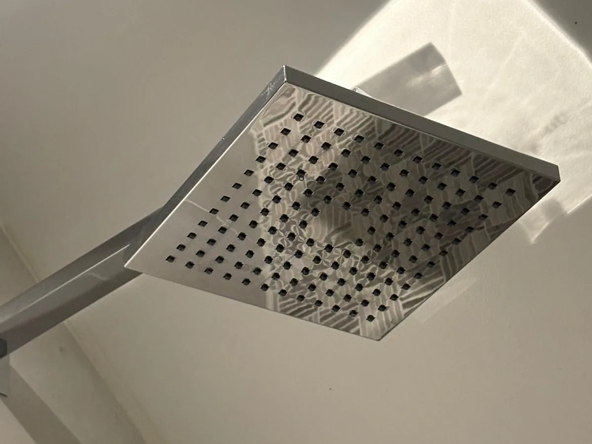 Shower after cleaning