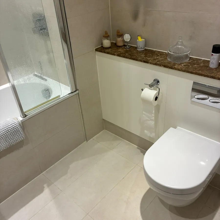 After builders cleaning