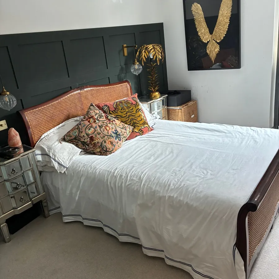 Bedroom cleaned on a regular plan